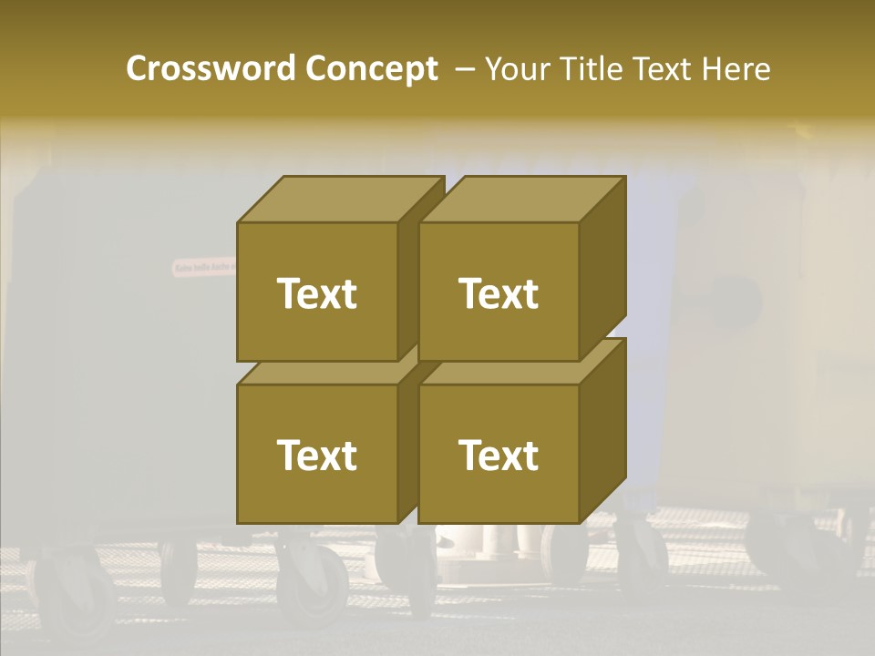 Blue Green Garbage PowerPoint Template