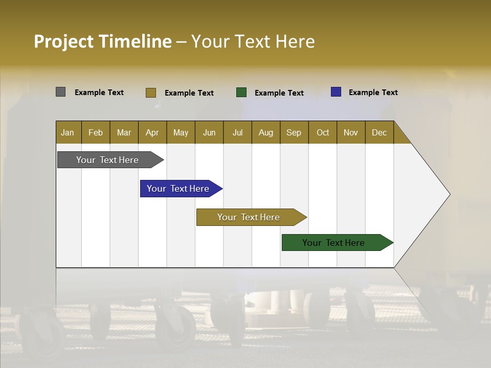 Blue Green Garbage PowerPoint Template