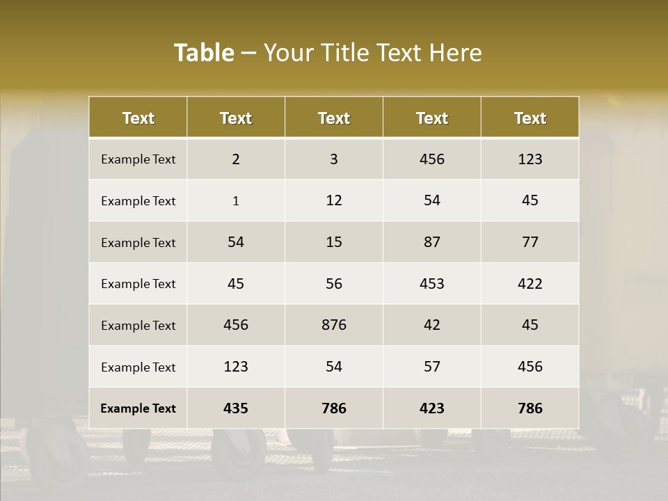 Blue Green Garbage PowerPoint Template