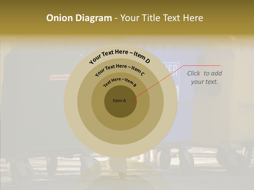 Blue Green Garbage PowerPoint Template