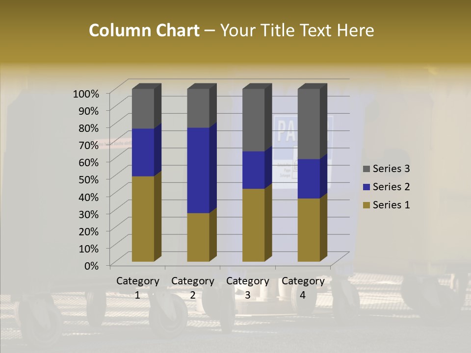Blue Green Garbage PowerPoint Template