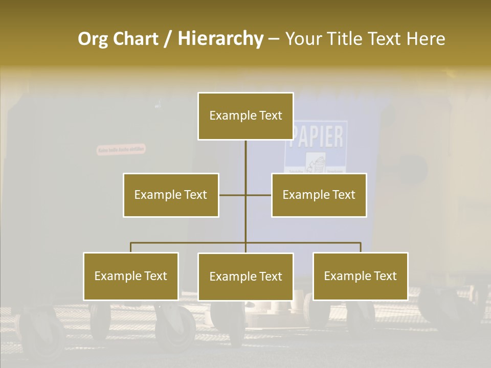 Blue Green Garbage PowerPoint Template