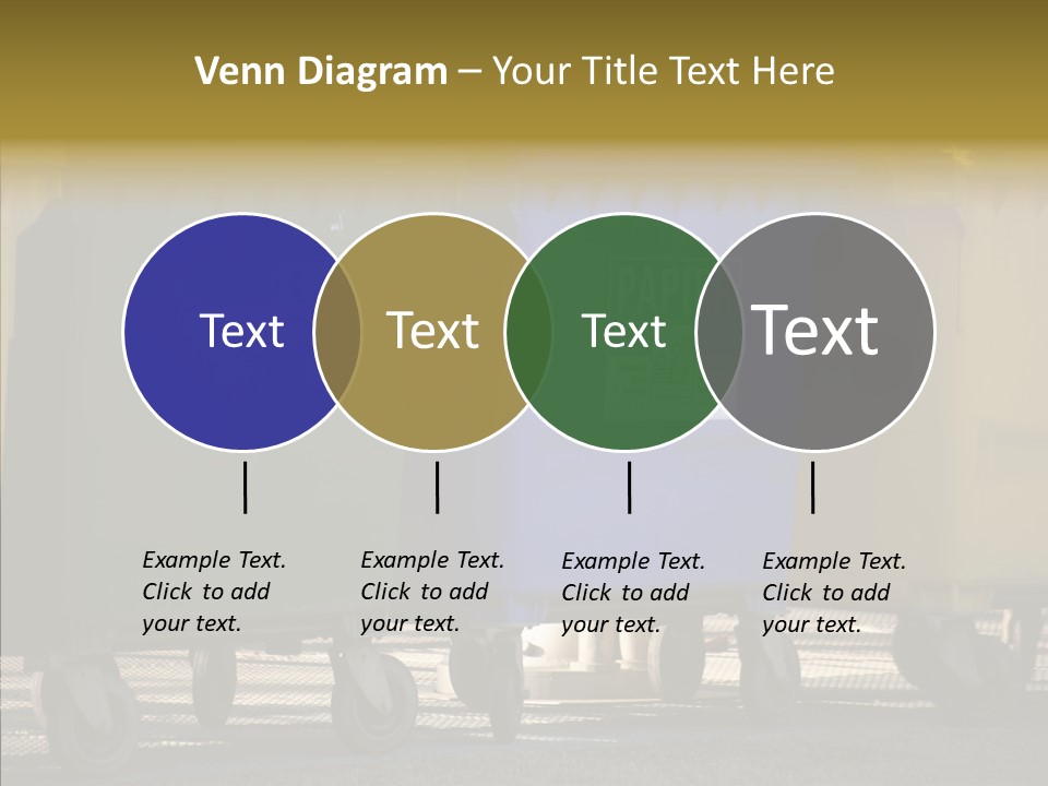 Blue Green Garbage PowerPoint Template