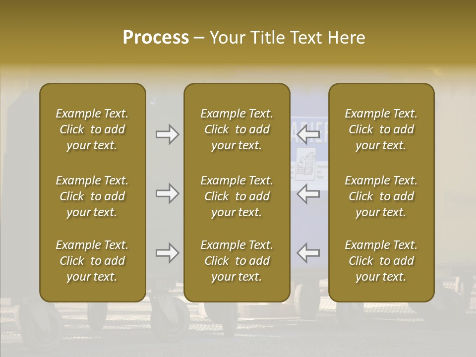 Blue Green Garbage PowerPoint Template