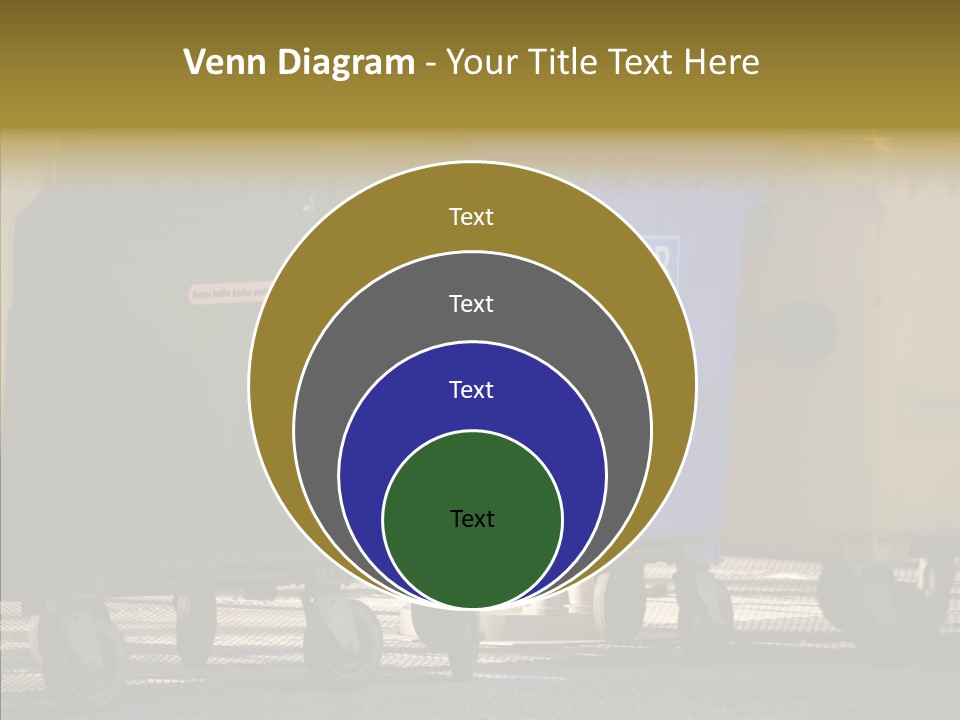 Blue Green Garbage PowerPoint Template