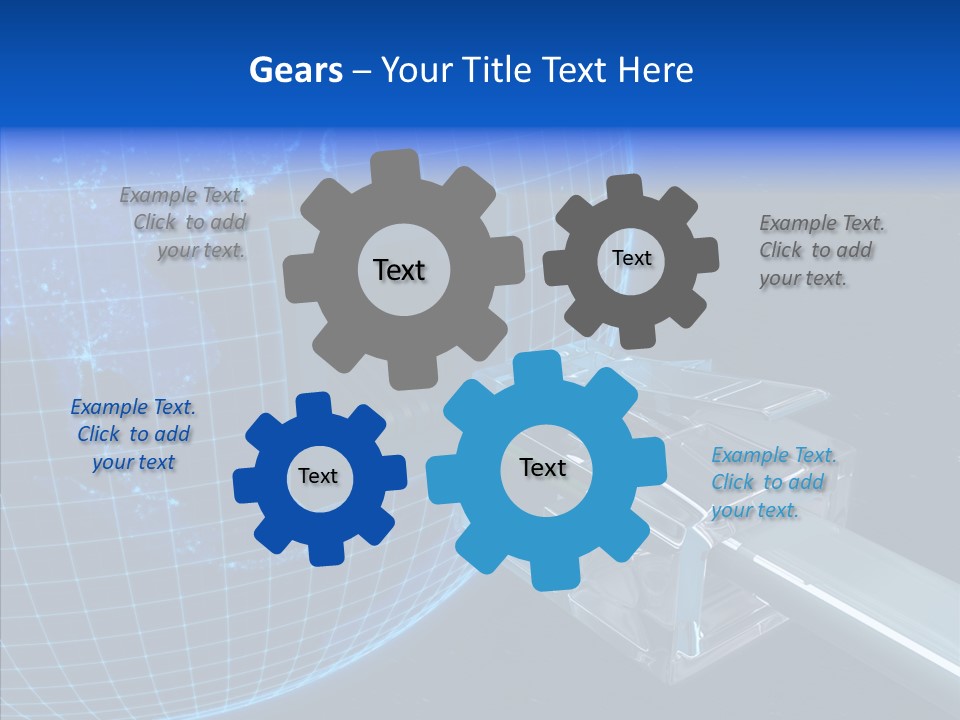 Megabyte Networking Network PowerPoint Template
