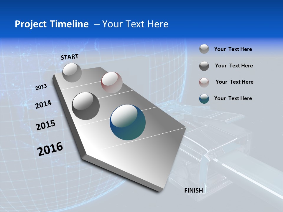 Megabyte Networking Network PowerPoint Template