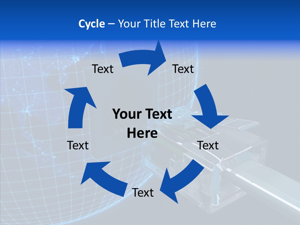Megabyte Networking Network PowerPoint Template