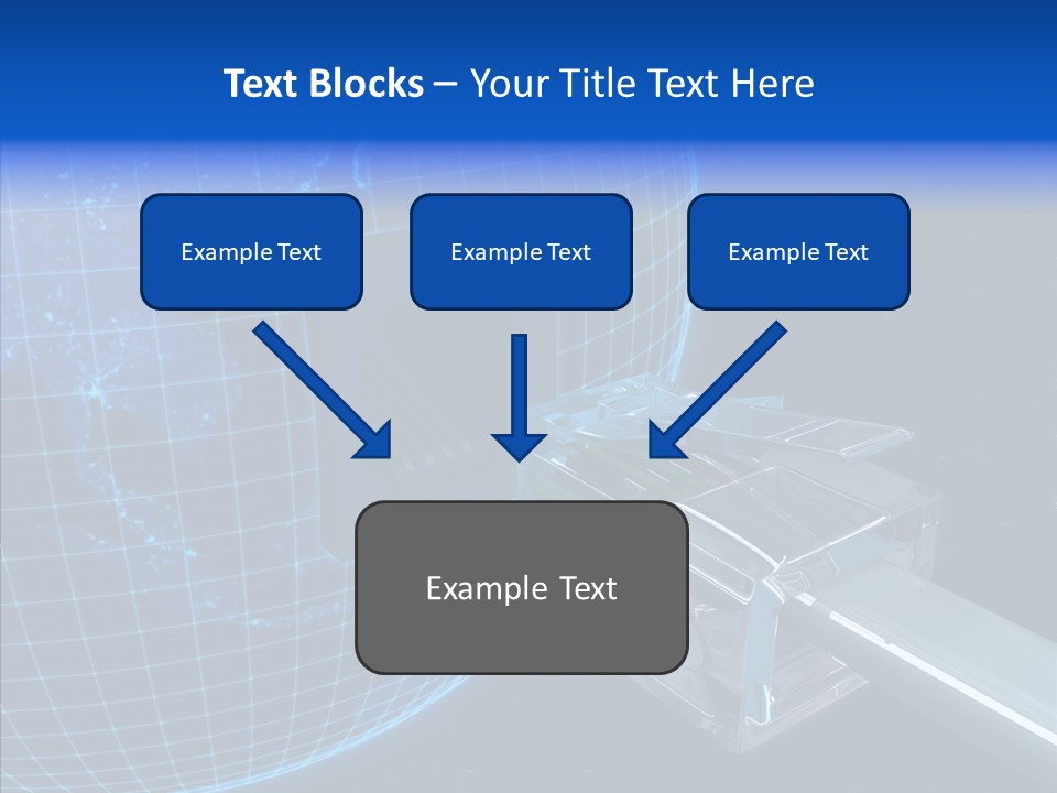Megabyte Networking Network PowerPoint Template