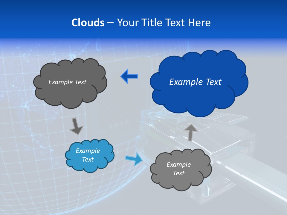 Megabyte Networking Network PowerPoint Template