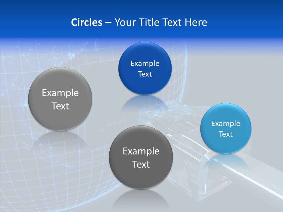 Megabyte Networking Network PowerPoint Template