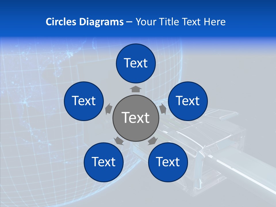 Megabyte Networking Network PowerPoint Template