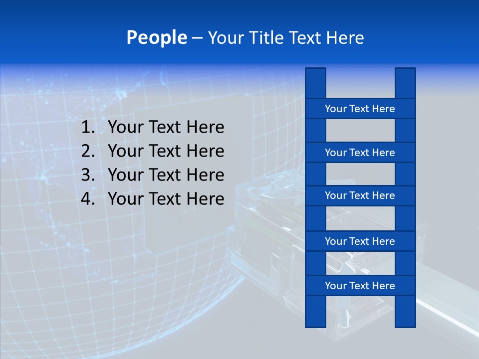 Megabyte Networking Network PowerPoint Template