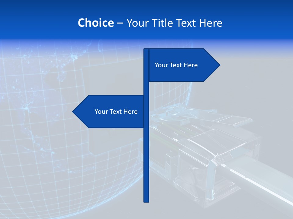 Megabyte Networking Network PowerPoint Template