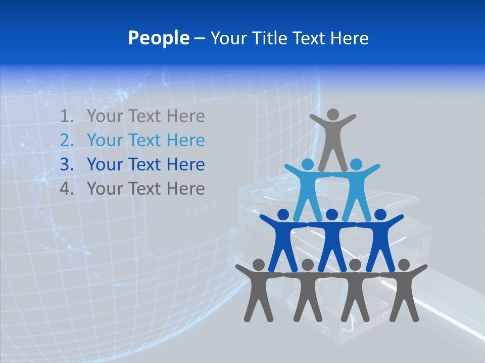 Megabyte Networking Network PowerPoint Template