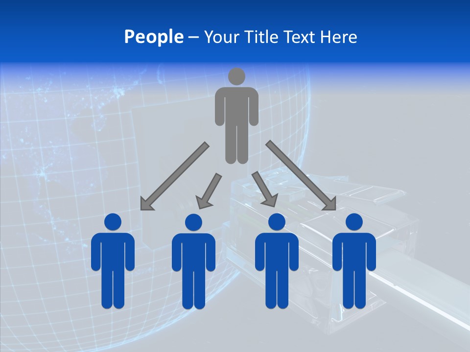 Megabyte Networking Network PowerPoint Template