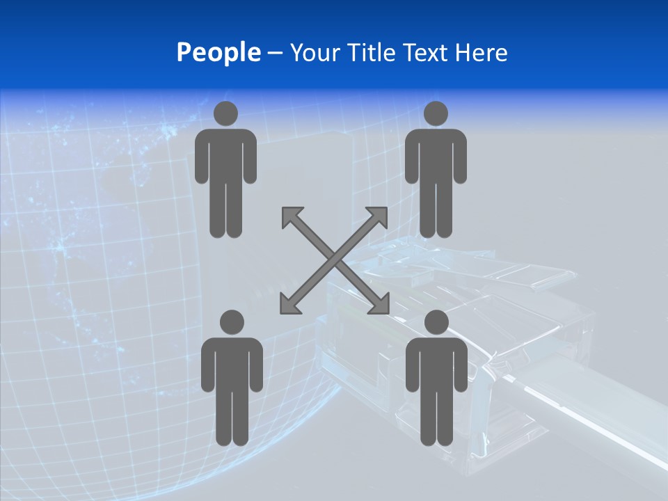 Megabyte Networking Network PowerPoint Template
