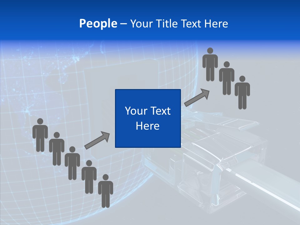 Megabyte Networking Network PowerPoint Template