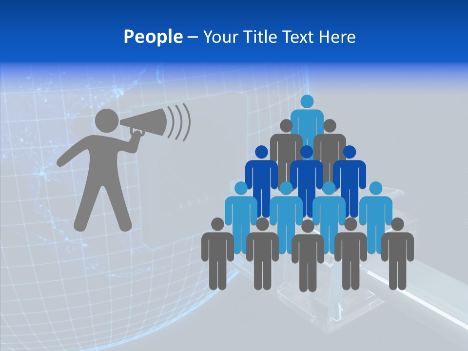 Megabyte Networking Network PowerPoint Template