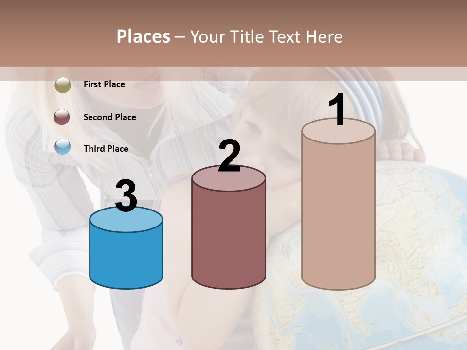 Blond Tale Attracted PowerPoint Template