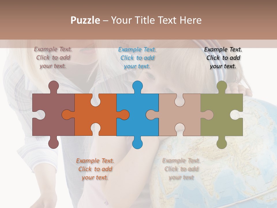 Blond Tale Attracted PowerPoint Template