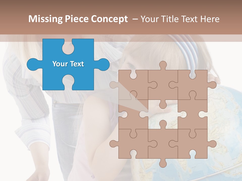 Blond Tale Attracted PowerPoint Template