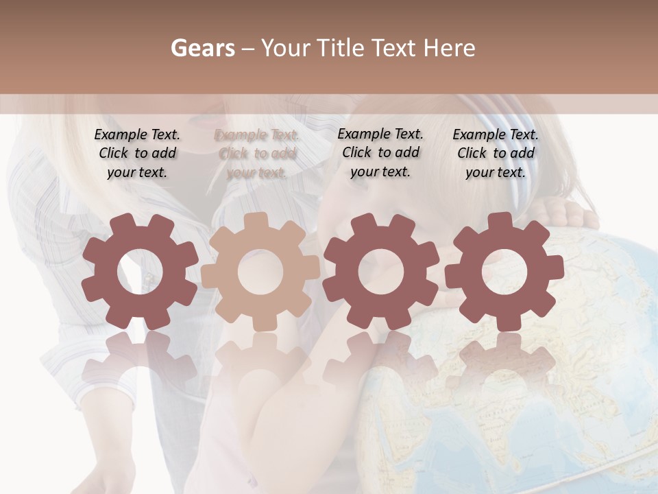 Blond Tale Attracted PowerPoint Template