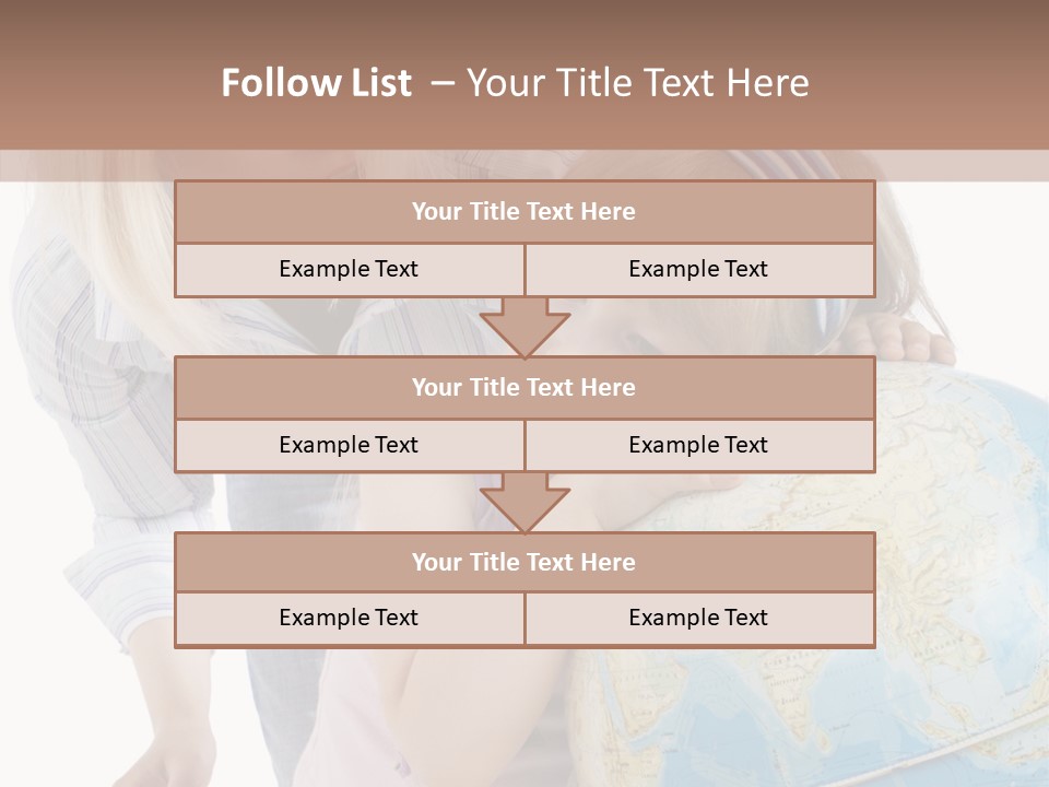 Blond Tale Attracted PowerPoint Template