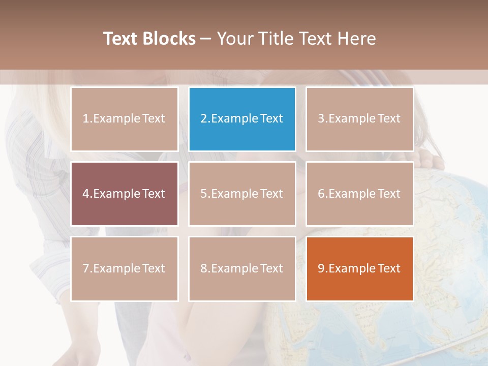 Blond Tale Attracted PowerPoint Template