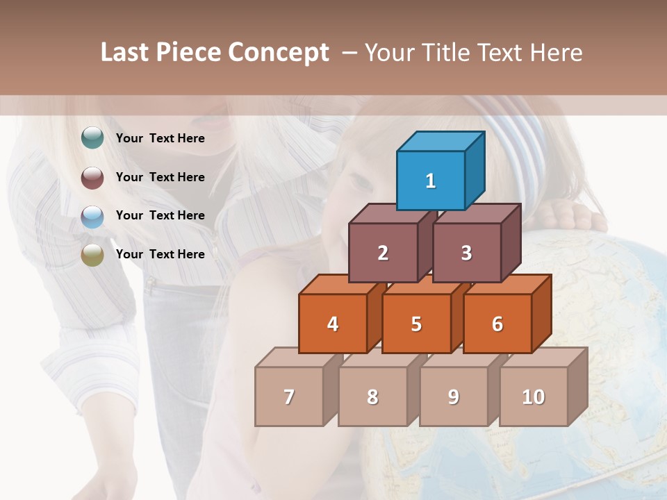 Blond Tale Attracted PowerPoint Template