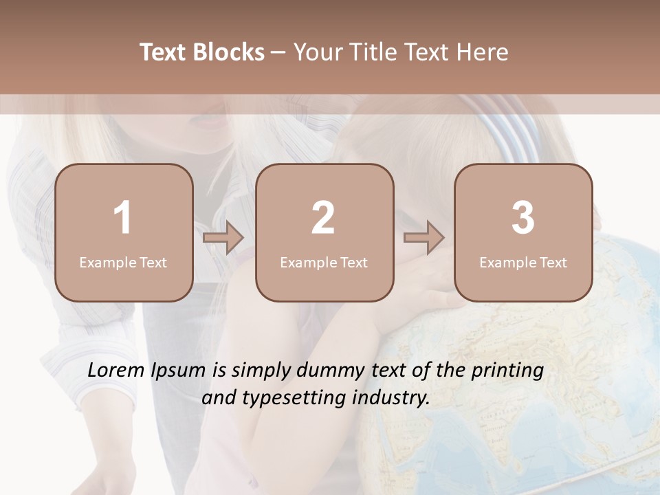 Blond Tale Attracted PowerPoint Template