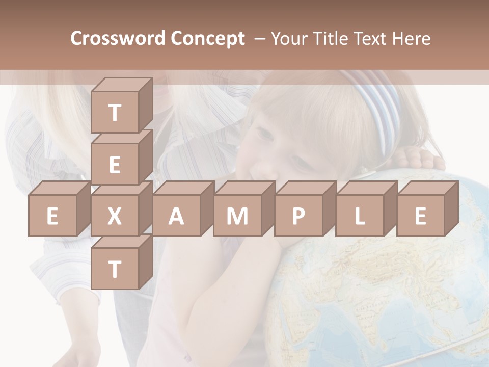 Blond Tale Attracted PowerPoint Template