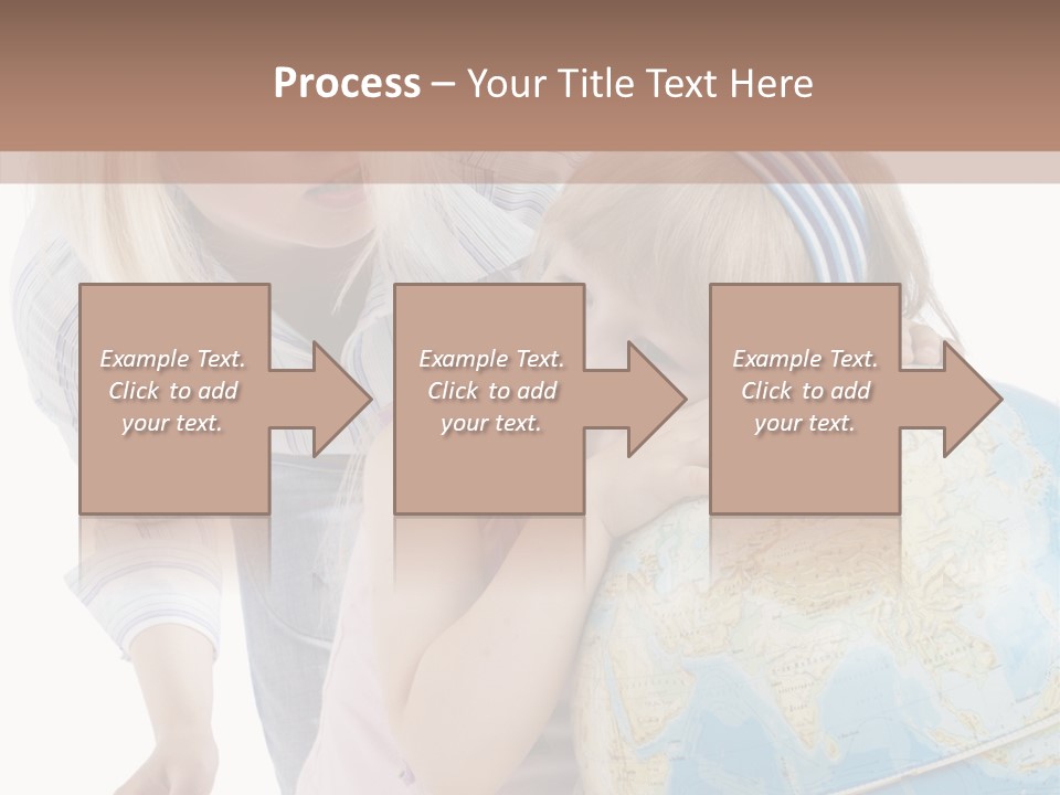 Blond Tale Attracted PowerPoint Template
