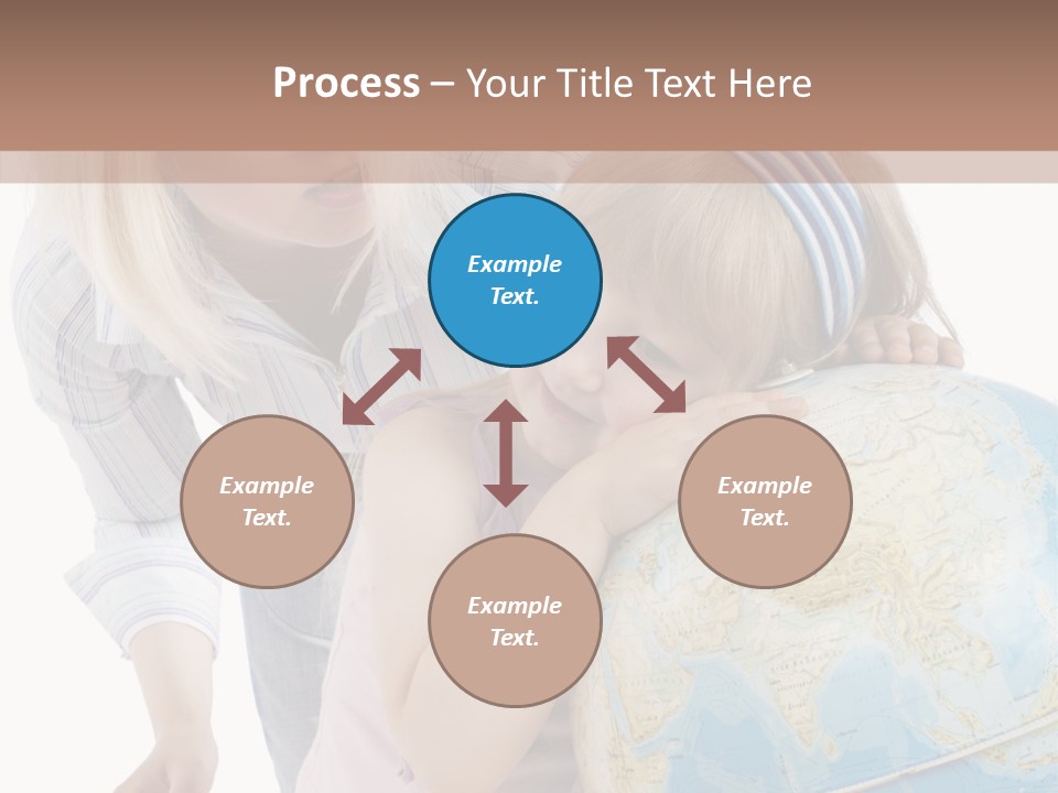 Blond Tale Attracted PowerPoint Template