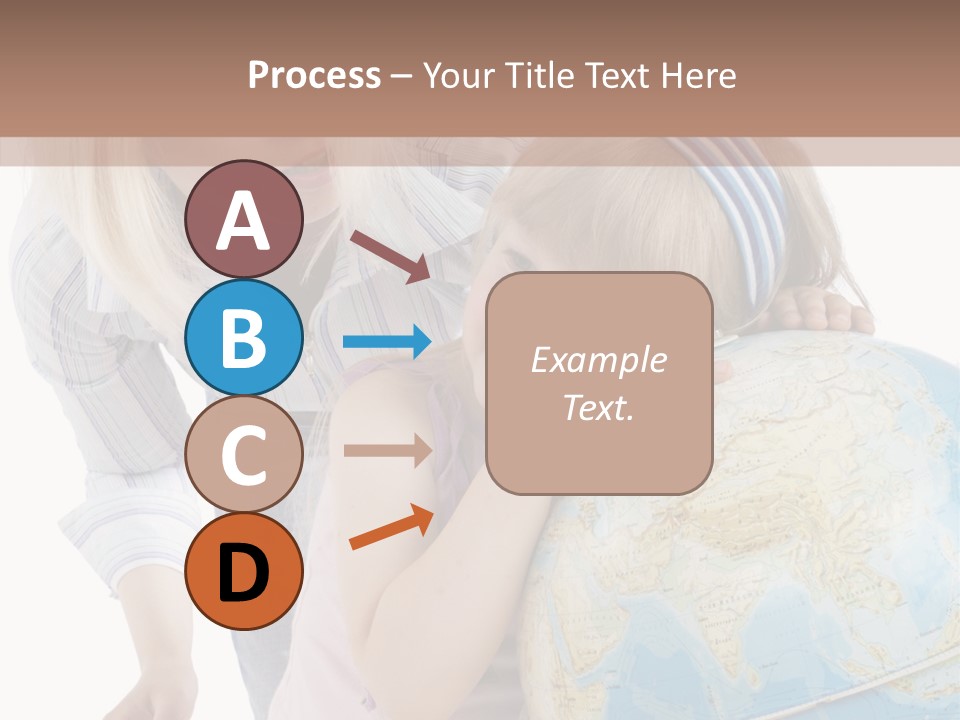 Blond Tale Attracted PowerPoint Template