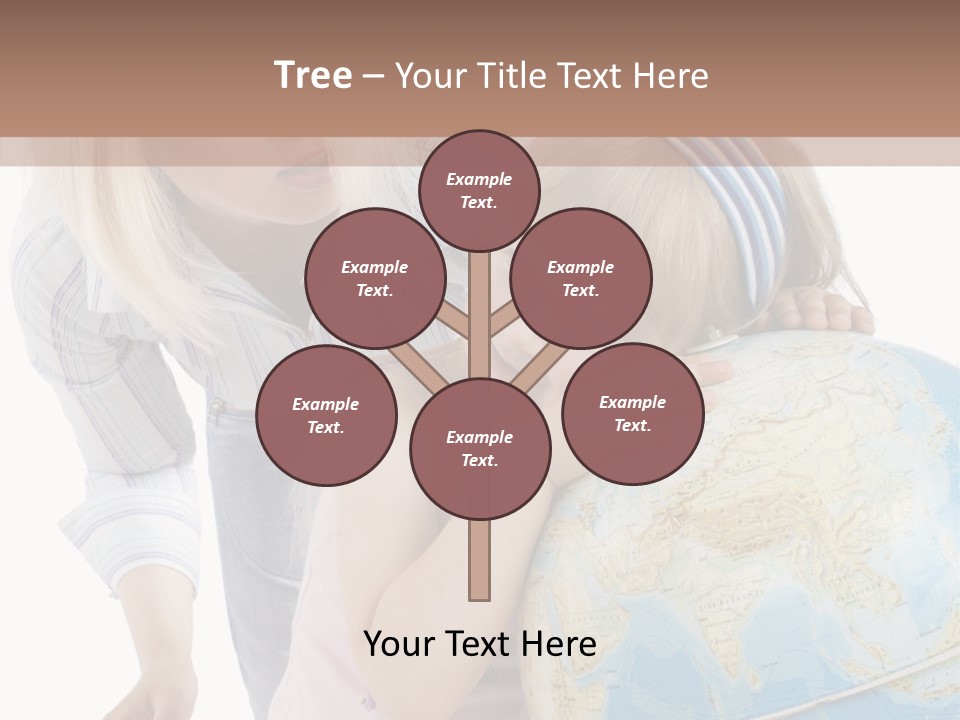 Blond Tale Attracted PowerPoint Template