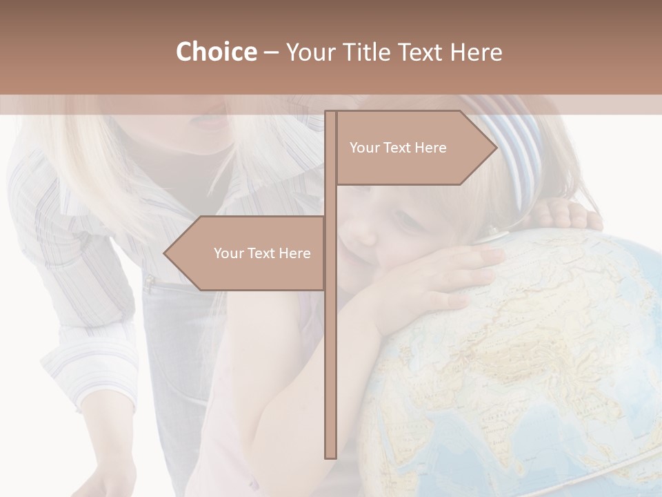Blond Tale Attracted PowerPoint Template