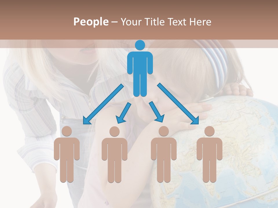Blond Tale Attracted PowerPoint Template
