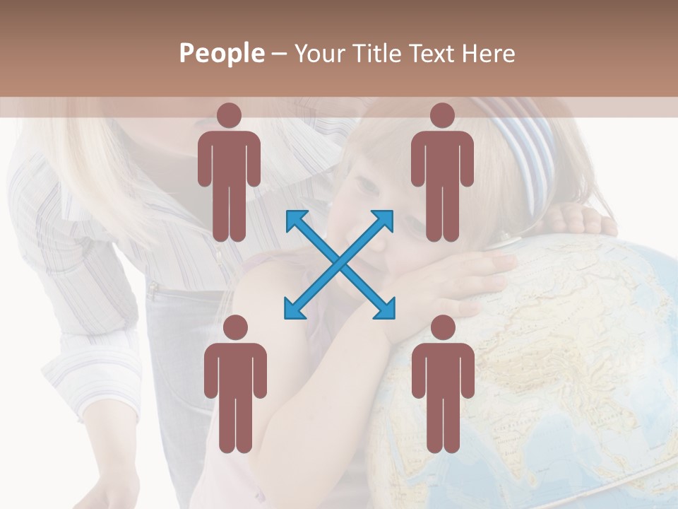 Blond Tale Attracted PowerPoint Template