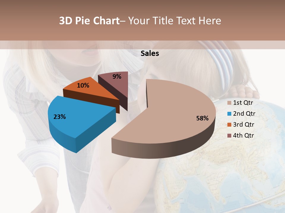 Blond Tale Attracted PowerPoint Template