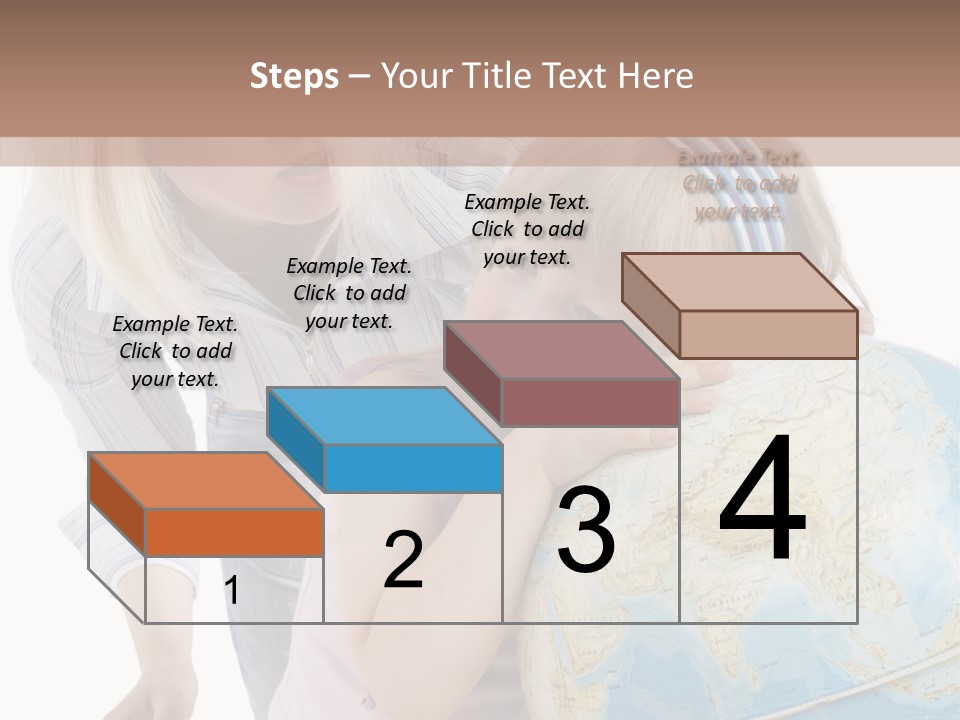Blond Tale Attracted PowerPoint Template