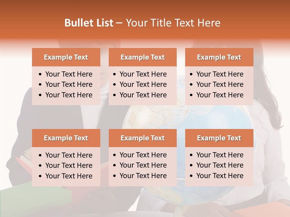 Student Test Caucasian PowerPoint Template
