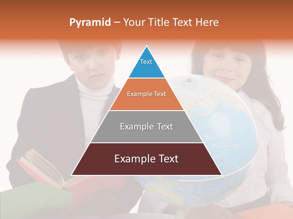 Student Test Caucasian PowerPoint Template