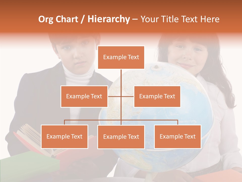Student Test Caucasian PowerPoint Template