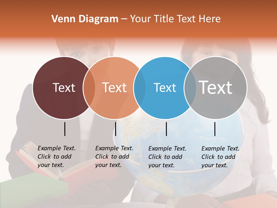 Student Test Caucasian PowerPoint Template
