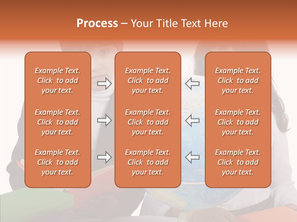Student Test Caucasian PowerPoint Template