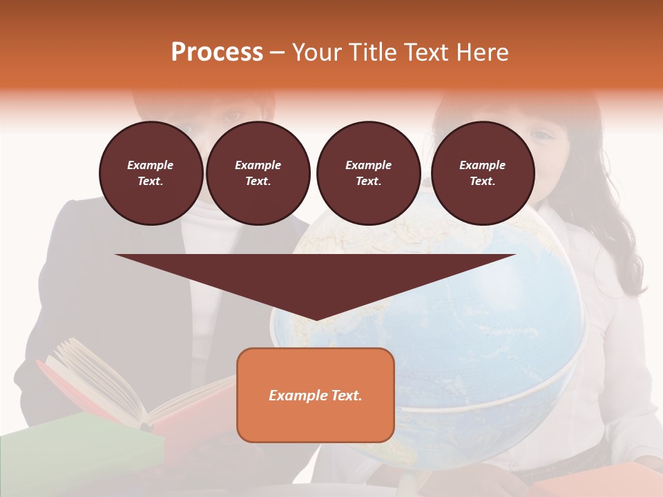Student Test Caucasian PowerPoint Template