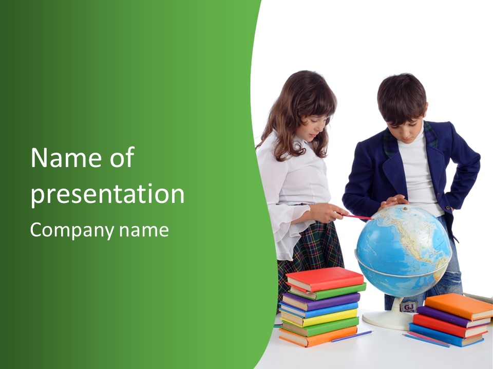 Classroom Primary Think PowerPoint Template