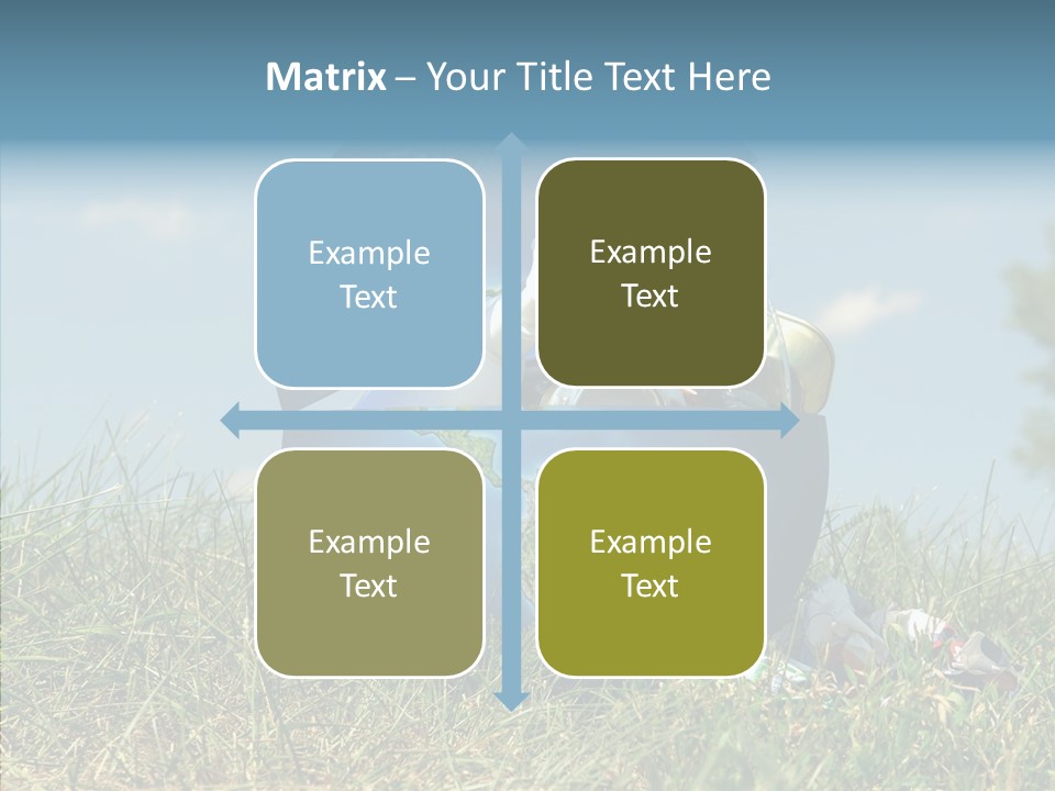 Bottle Idea Concept PowerPoint Template