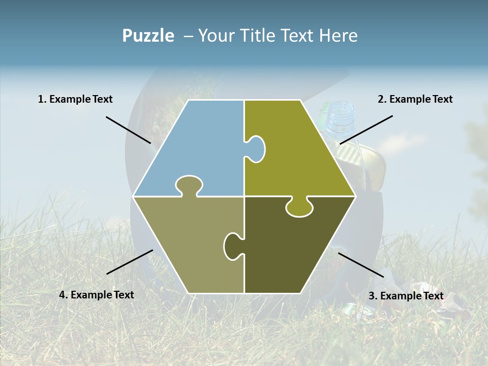 Bottle Idea Concept PowerPoint Template